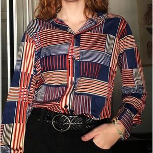 Vintage patterned blouse